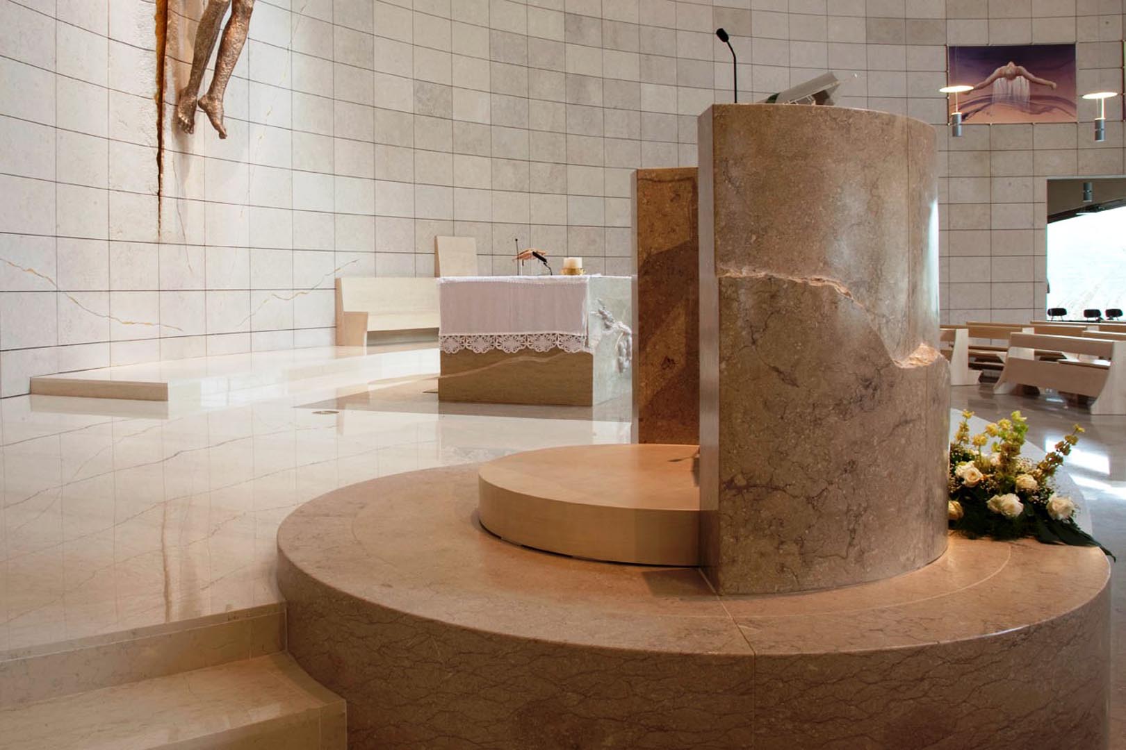 Chiesa di Sant'Alessandro Grassobbio interni