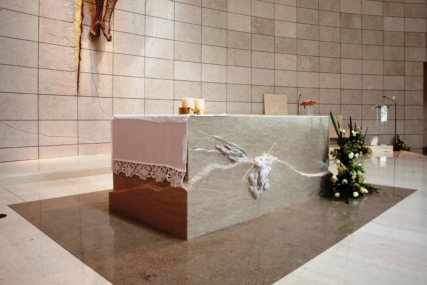 Chiesa di Sant'Alessandro Grassobbio interni