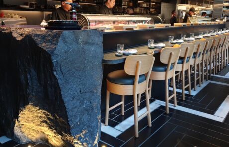 Piani di lavoro in basalto Chottomatte