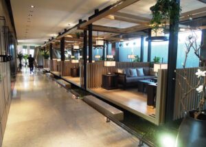 Ristorante Secret Garden pavimentazioni in Marmo Grolla