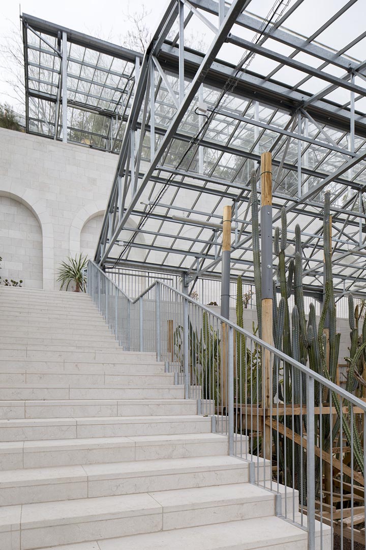 Scalinate Les nouvelles serres in Marmo Grolla