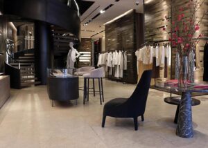 negozio retail grolla beige febo