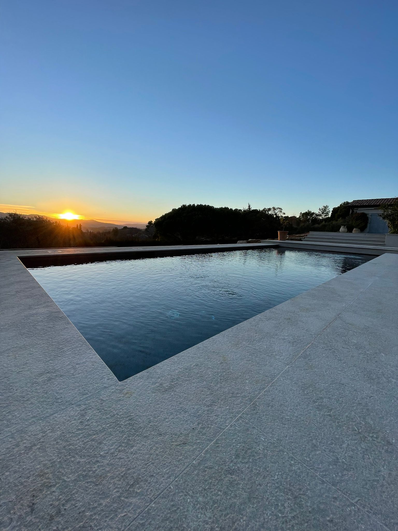 COP Piscine en Grigio Olivo flammé (5)